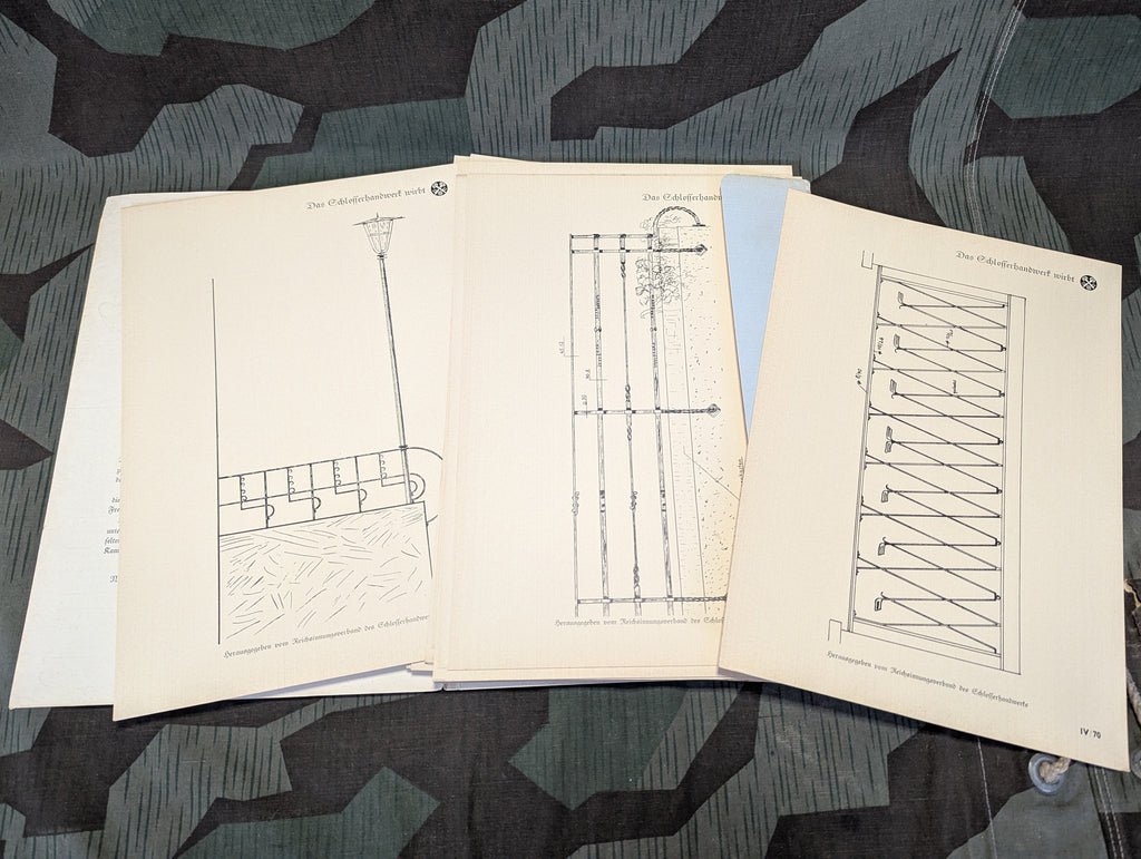 1936 Catalog of Forged Balcony Hand Railing — image 3
