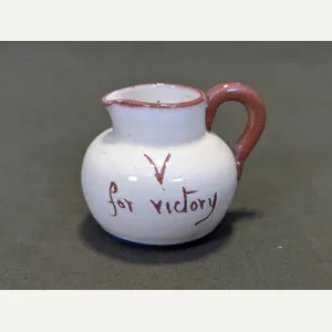 Miniature V for Victory Pitcher England