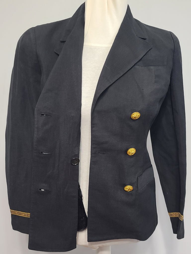 NNC Navy Nurse Jacket Palm Beach Material (37' Bust) — image 10