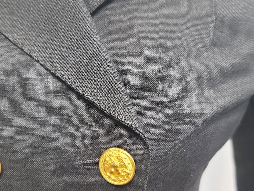 NNC Navy Nurse Jacket Palm Beach Material (37' Bust) — image 6