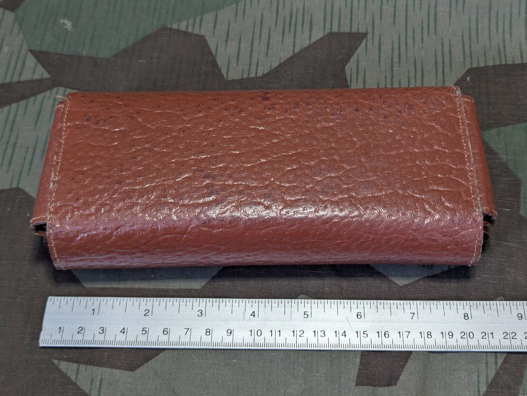 Leather Pen and Pencil Case With Contents — image 11