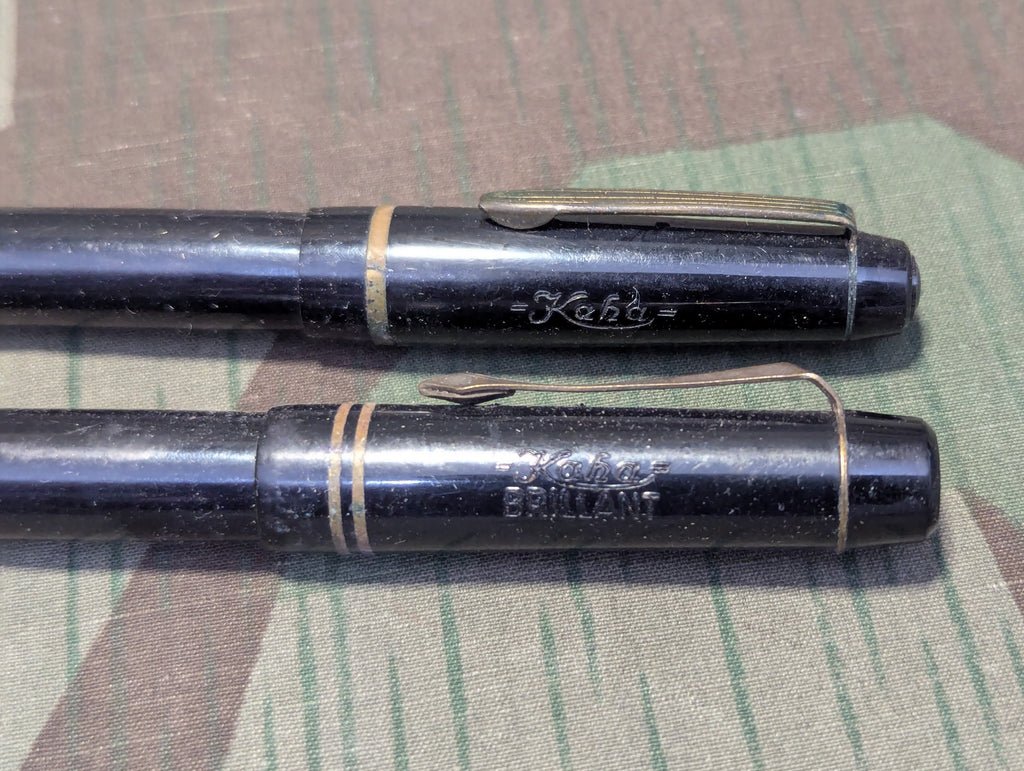 Leather Pen and Pencil Case With Contents — image 6