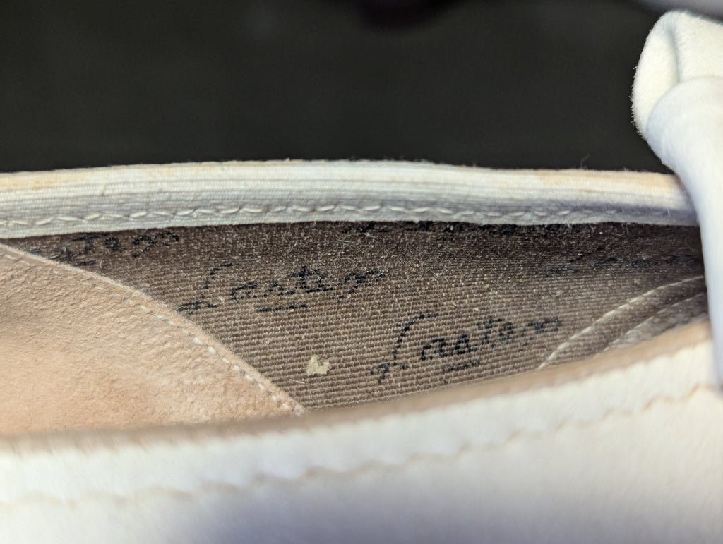 White Marine Corps Bow Pump Shoes in Box — image 11