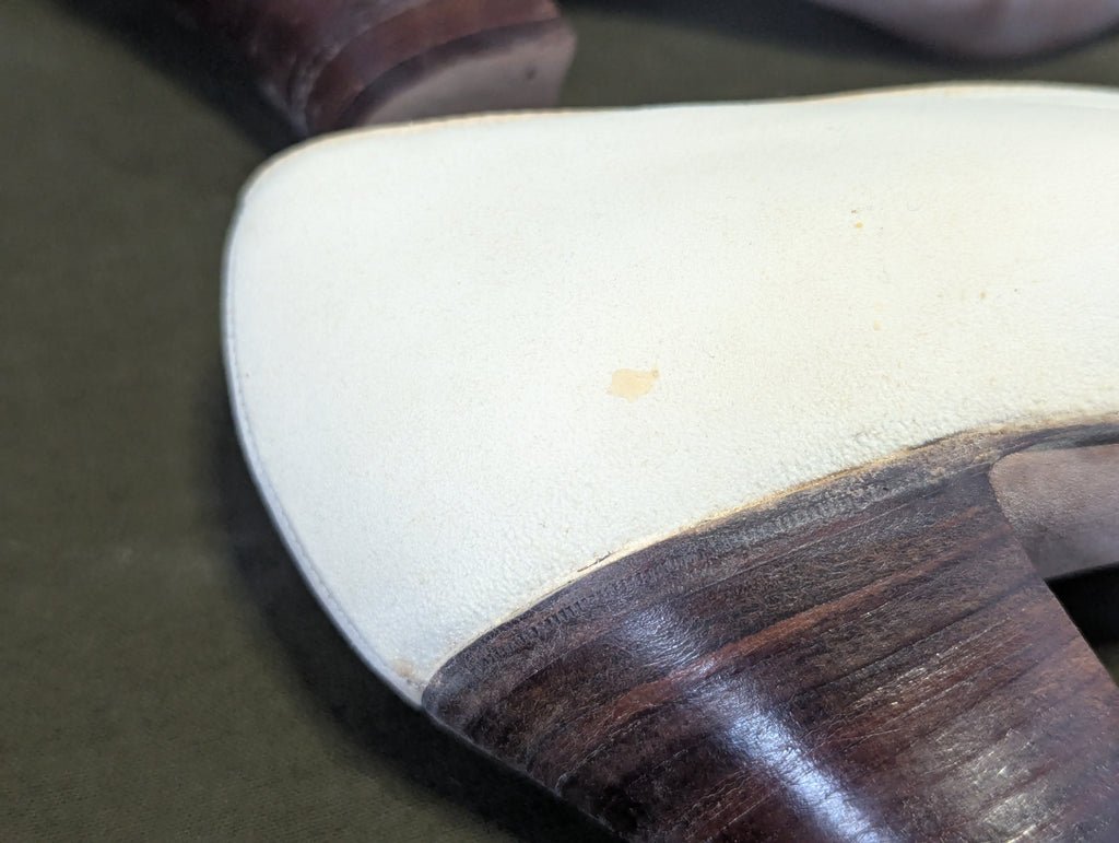 White Marine Corps Bow Pump Shoes in Box — image 18