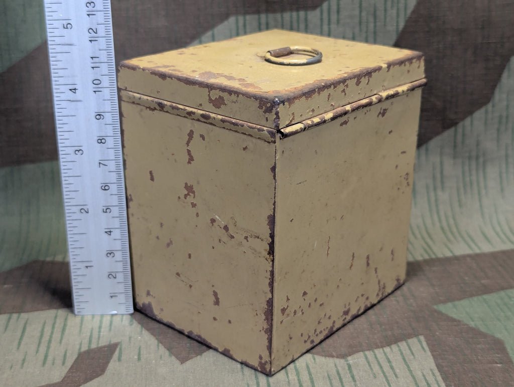 Tan Medical or Organizer Tin — image 2