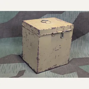 Tan Medical or Organizer Tin