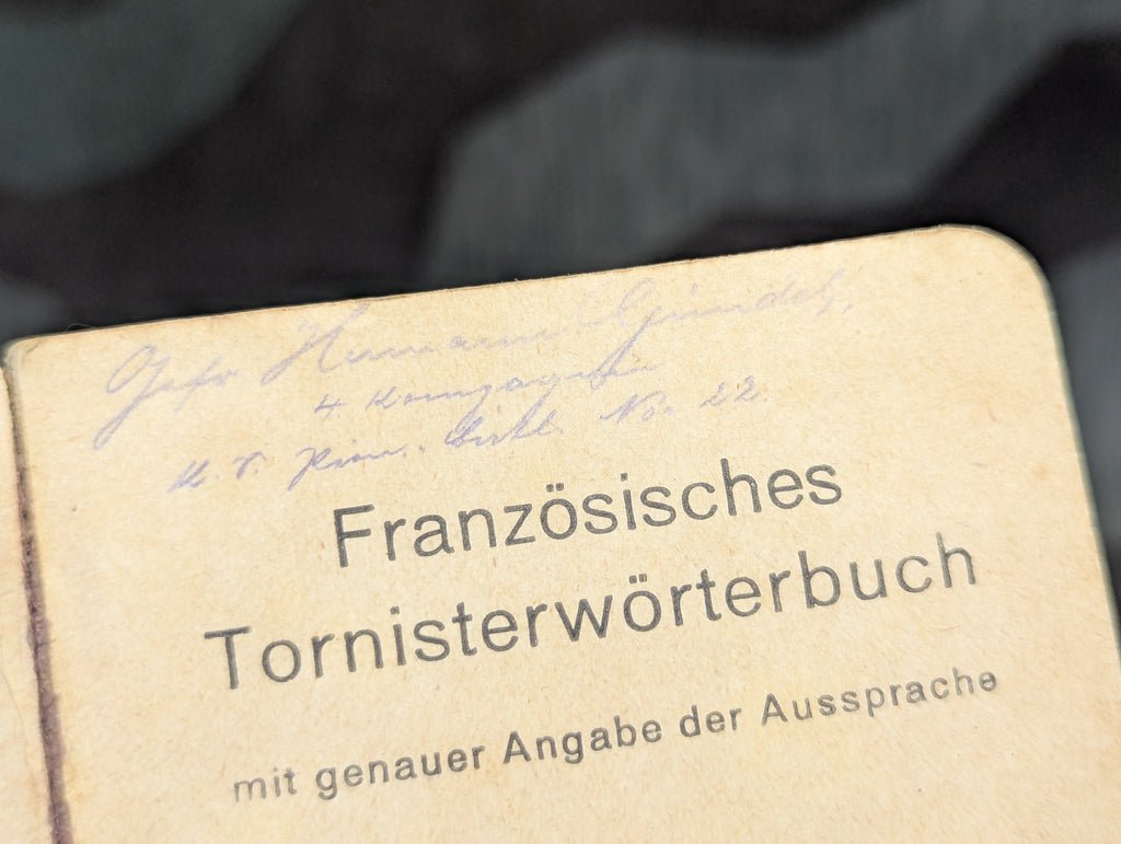 WWI German - French Tornister Dictionary — image 4
