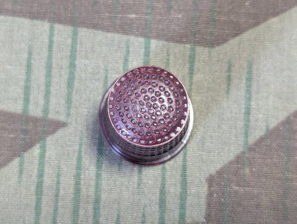 Red-Brown Bakelite Thimble 'Finger Hat' — image 5