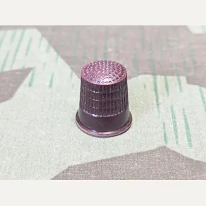 Red-Brown Bakelite Thimble 'Finger Hat'