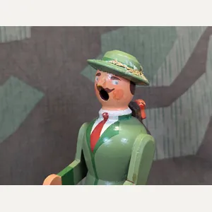 Vintage Räuchermann Forester DDR