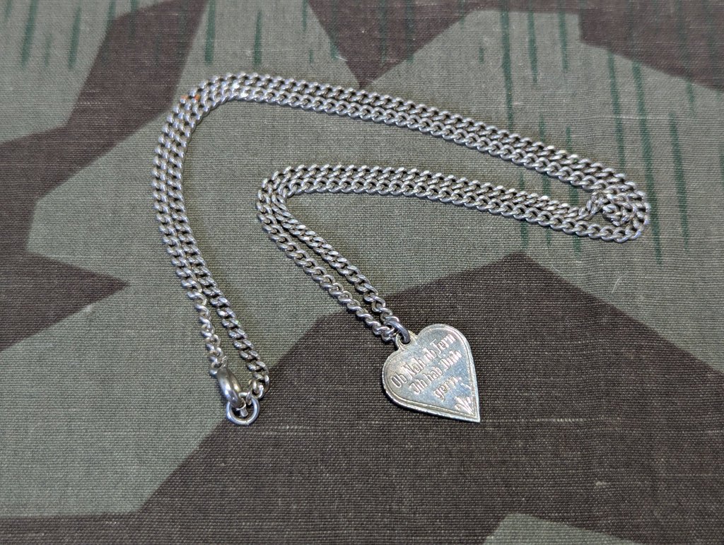 Ob Nah ob Fern Ich hab Dich gern 900 Silver Necklace — image 2