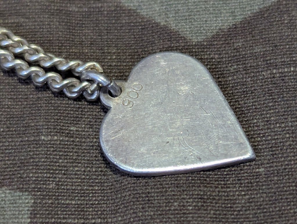 Ob Nah ob Fern Ich hab Dich gern 900 Silver Necklace — image 4