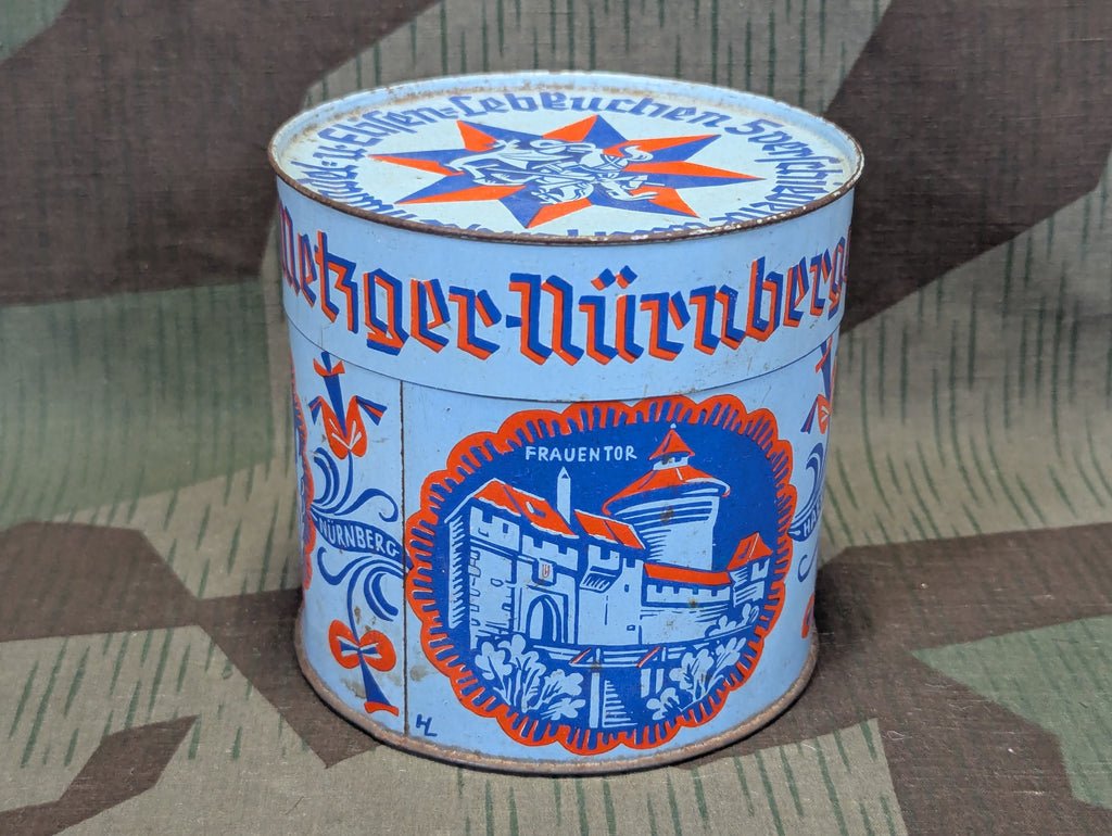 Blue Haeberlein Metzger Lebkuchen Cookie Tin — image 3