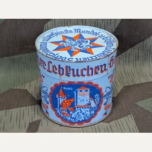 Blue Haeberlein Metzger Lebkuchen Cookie Tin