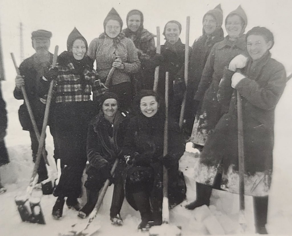 German Brown Winter Hood Hat — image 2