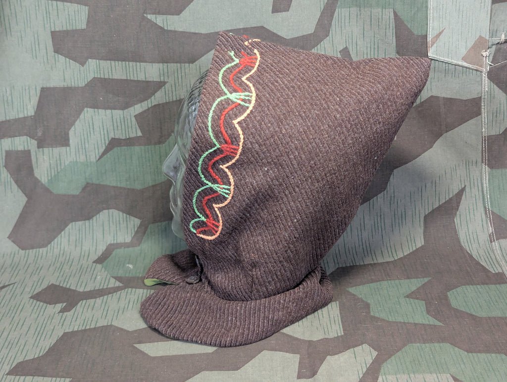 German Brown Winter Hood Hat — image 4