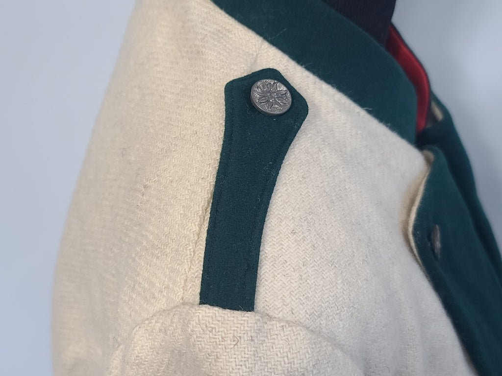 Off-White Trachten Jacket Edelweiss Buttons (40' Chest) — image 20