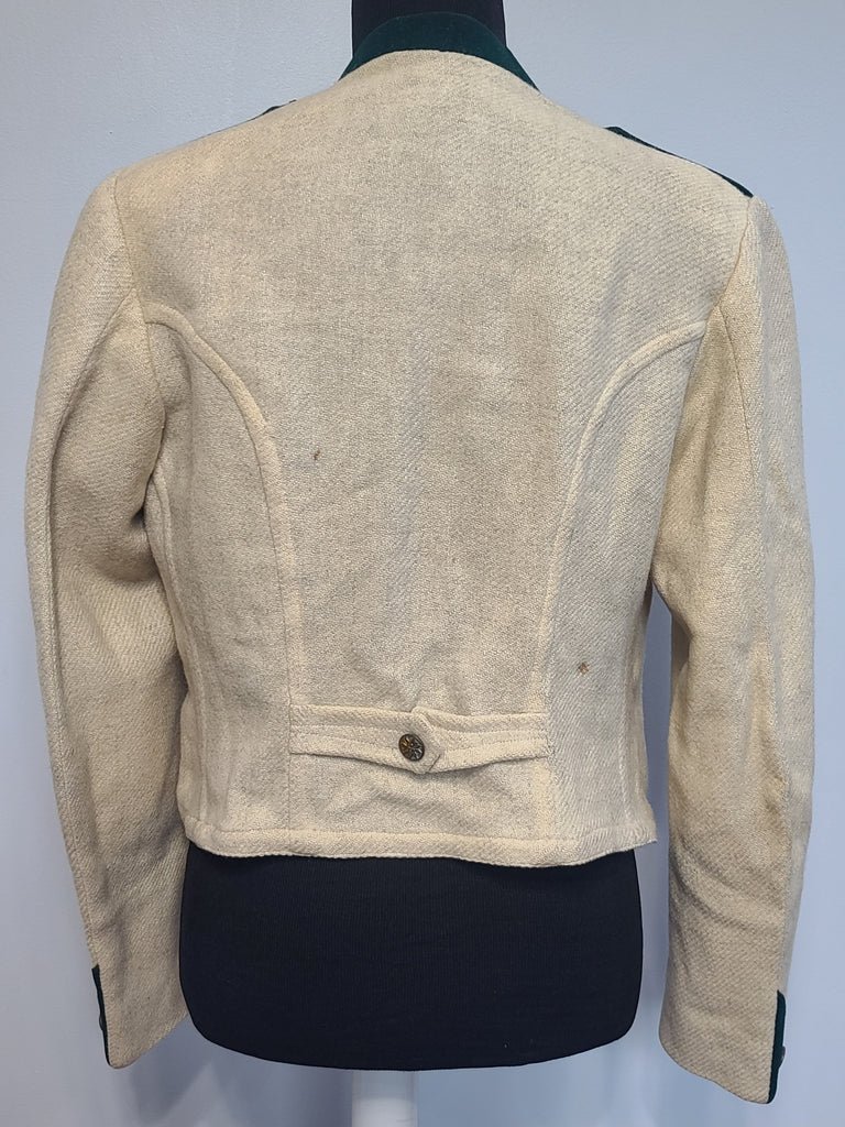 Off-White Trachten Jacket Edelweiss Buttons (40' Chest) — image 3