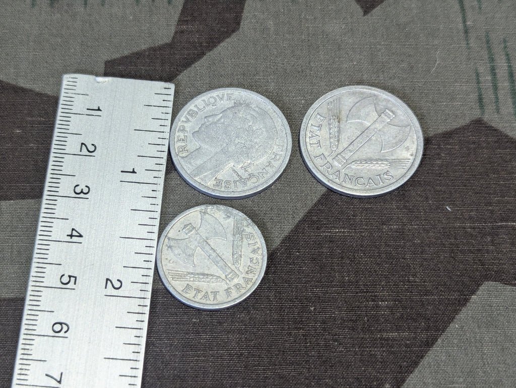 Lot of French Francs (3 Coins) — image 3