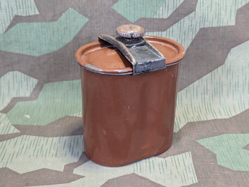 Brown Enamel Container — image 2