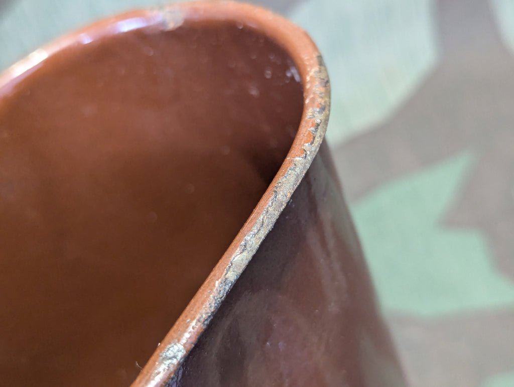 Brown Enamel Container — image 8