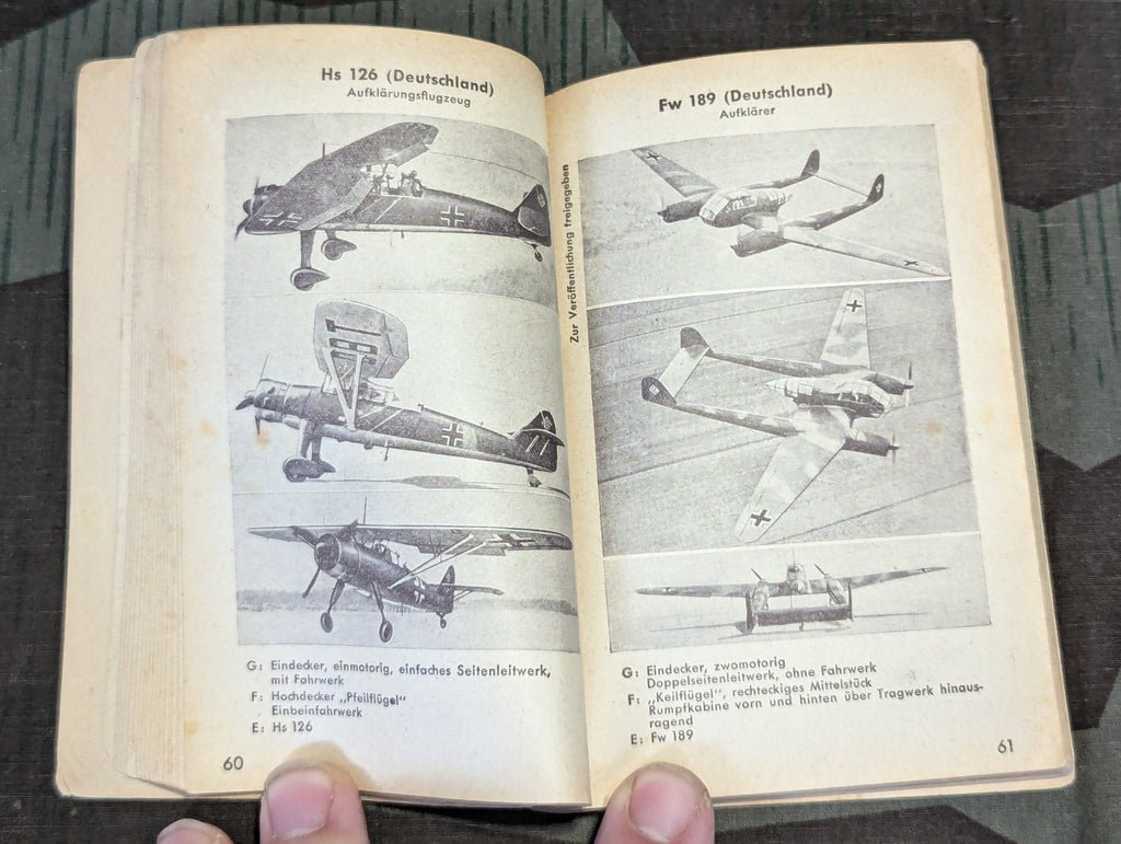 1943 Kriegsflugzeuge Aircraft Identification Book — image 5