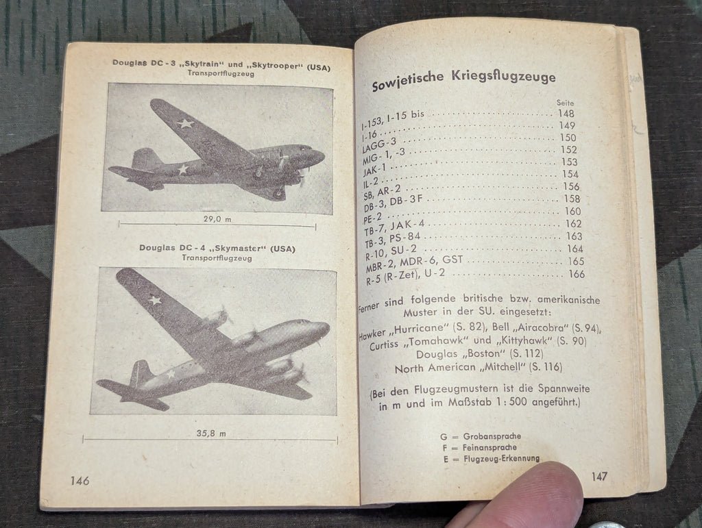 1943 Kriegsflugzeuge Aircraft Identification Book — image 7