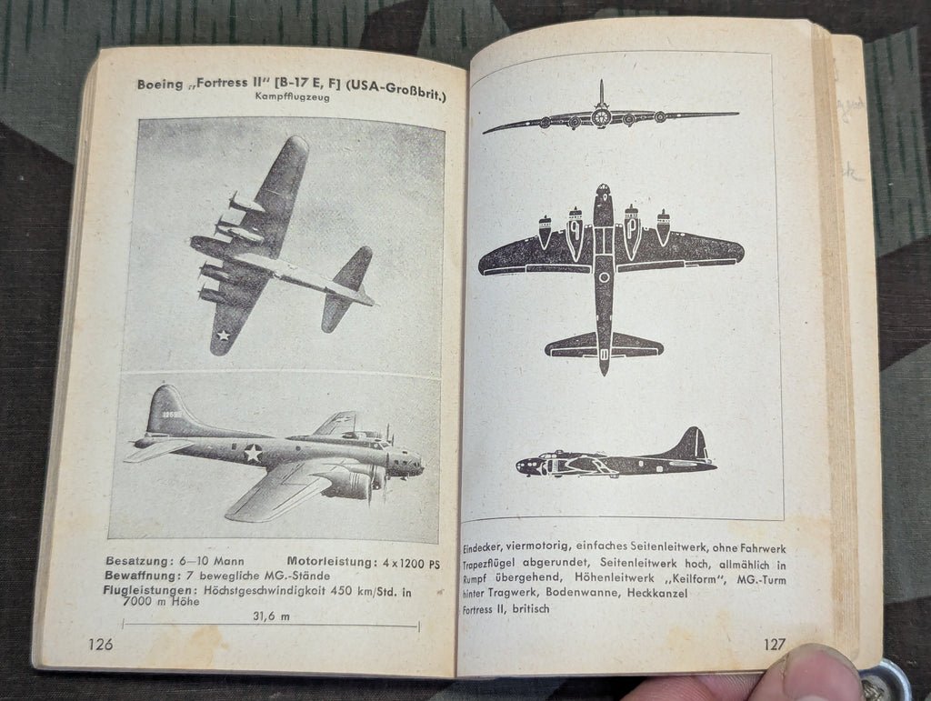1943 Kriegsflugzeuge Aircraft Identification Book — image 8