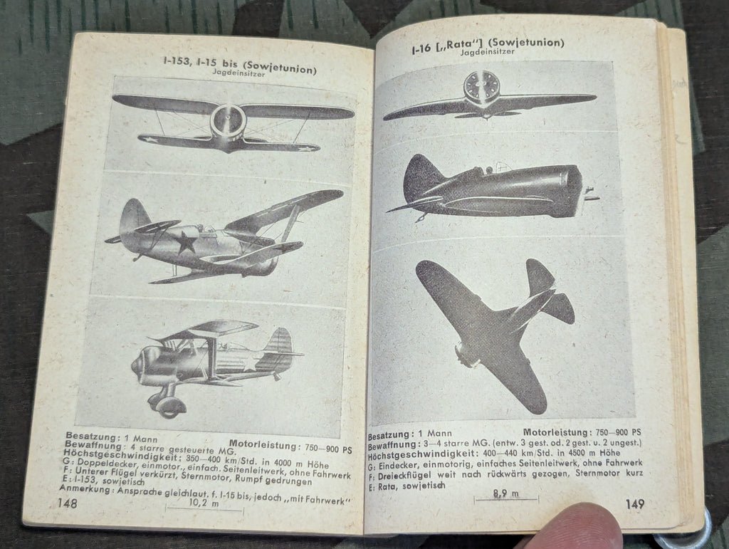 1943 Kriegsflugzeuge Aircraft Identification Book — image 9