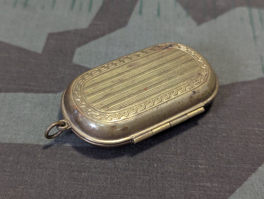 Spring Loaded Double Reichsmark Coin Holder with 5 Coins — image 4