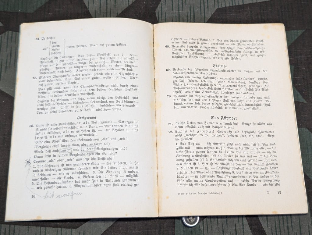 1939 Deutsches Arbeitsbuch Für Wirtschaftsschulen — image 7