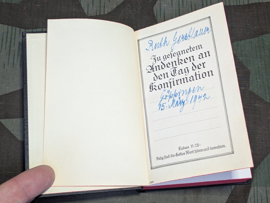 1941 German Evangelical Bible with Pictures — image 5