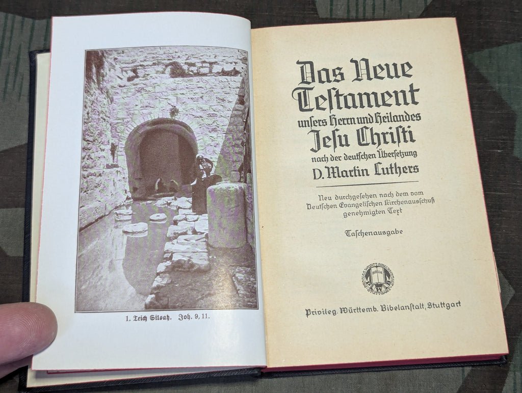 1941 German Evangelical Bible with Pictures — image 6