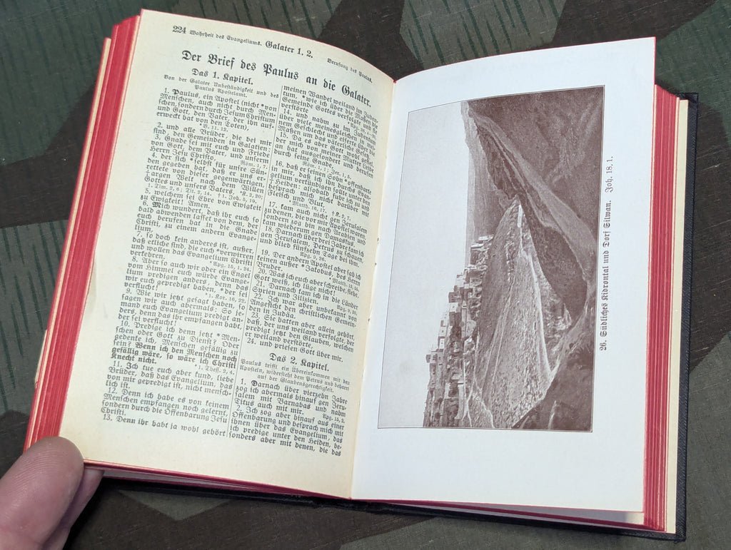 1941 German Evangelical Bible with Pictures — image 8