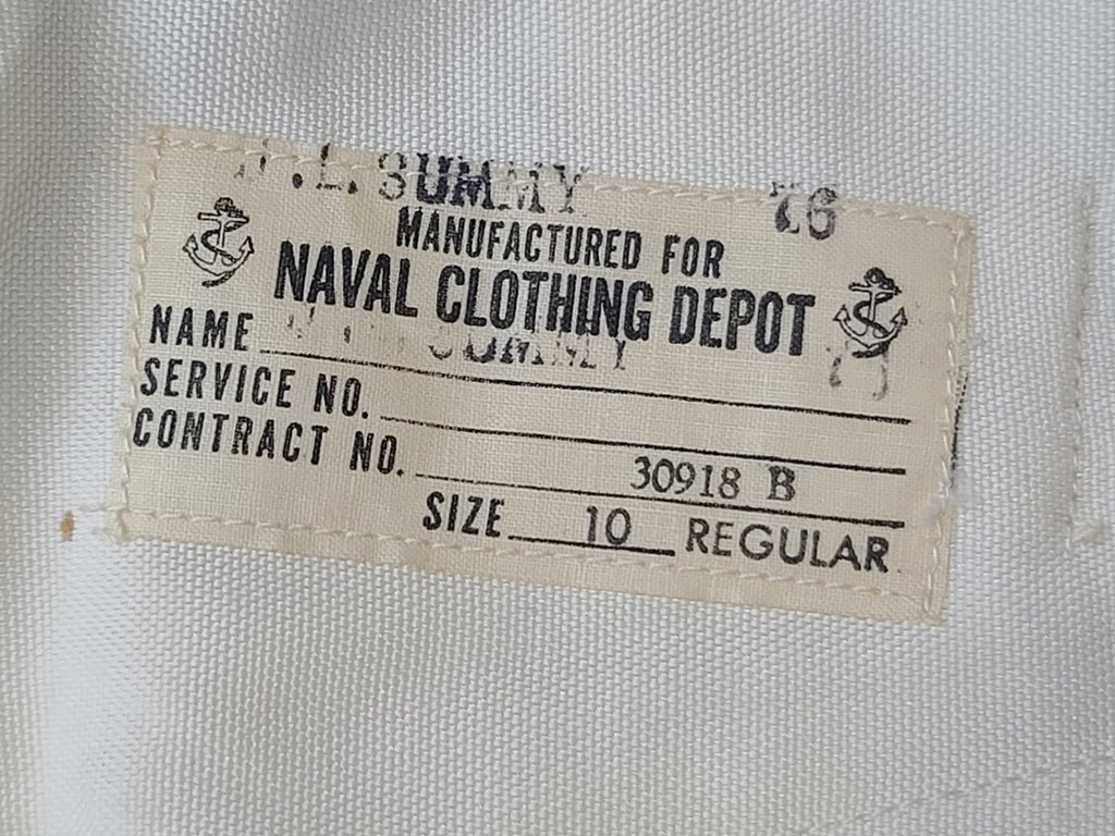 US Navy WAVES White Uniform Jacket & Skirt(B-36' W-24' H-34') — image 28