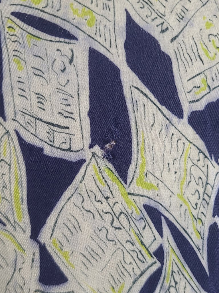 Newspaper Novelty Print Dress (as-is)(B-34' W.25.5' H-34') — image 23