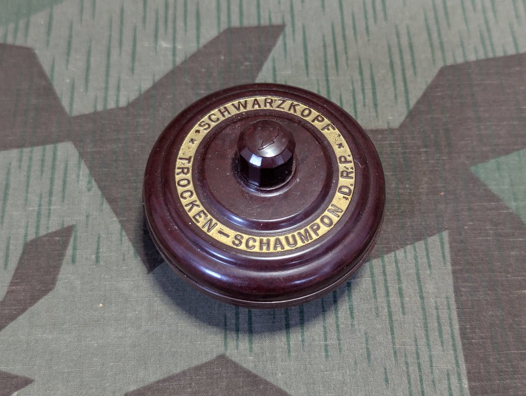 Bakelite Schwarzkopf Dry Shampoo Container DRP Minor Damage