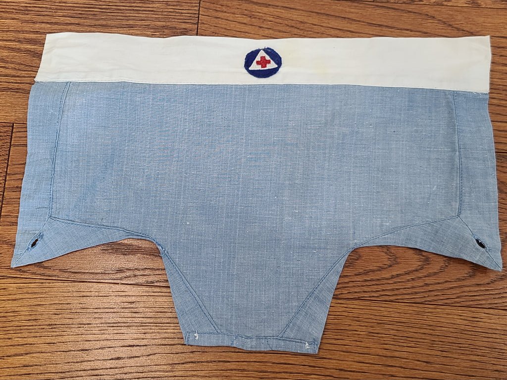 Nurse's Aide Coif Hat Red Cross / Civil Defense — image 11