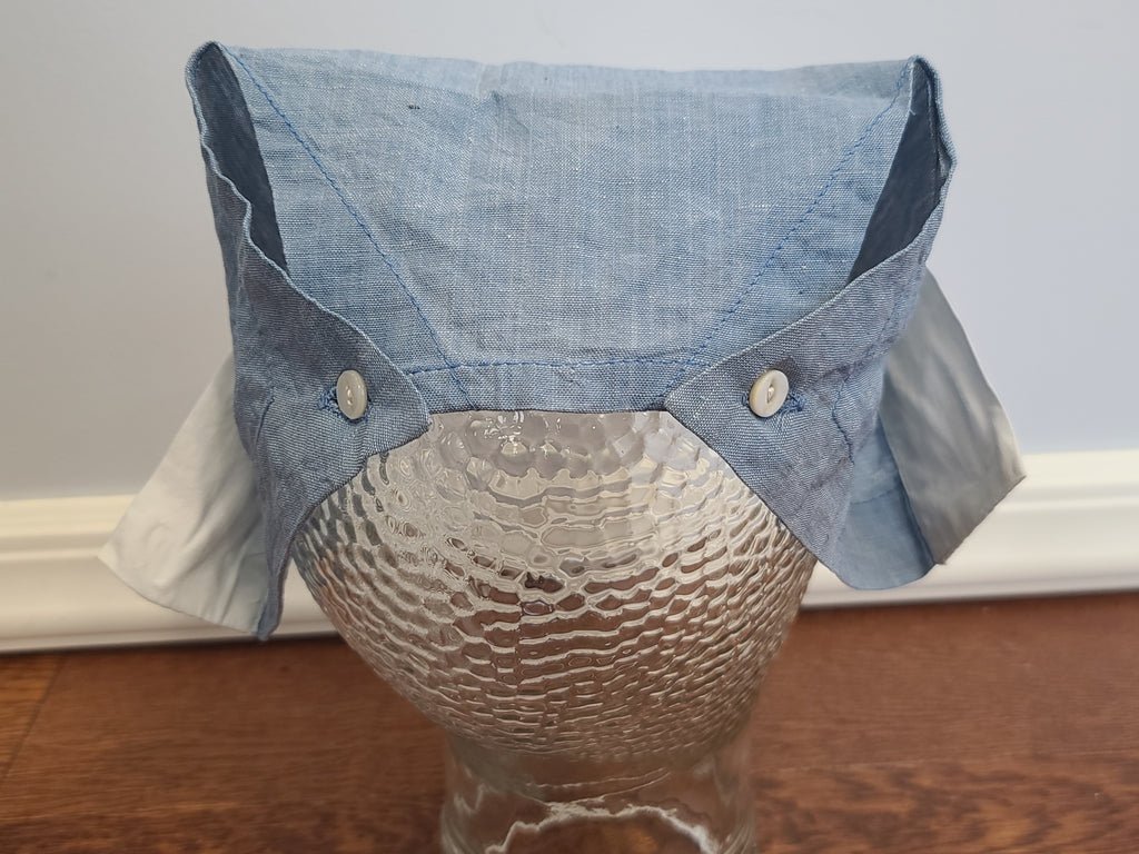 Nurse's Aide Coif Hat Red Cross / Civil Defense — image 4