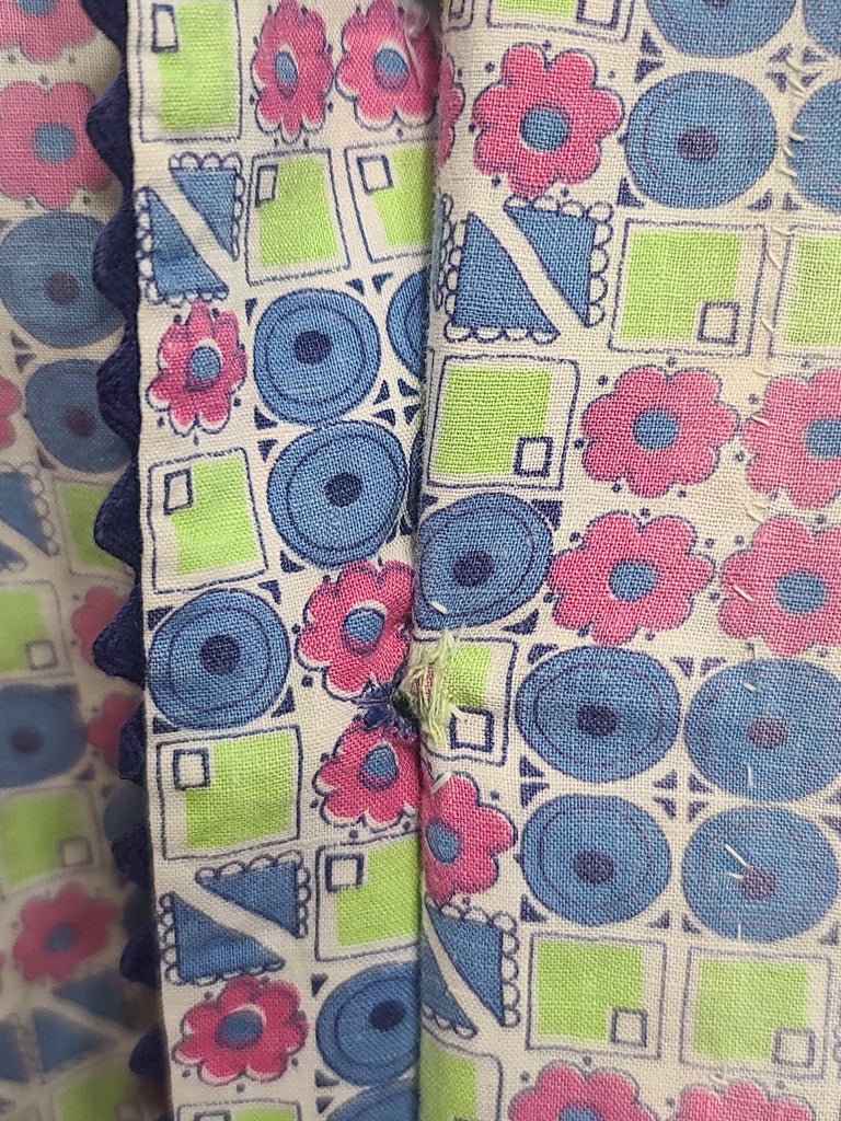 Colorful Print Button Down Dress(B-52' W-44.5' H-52') — image 16