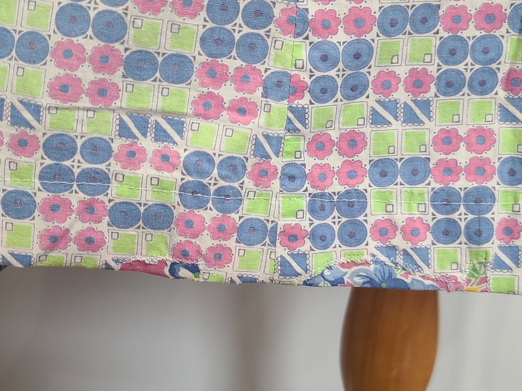 Colorful Print Button Down Dress(B-52' W-44.5' H-52') — image 17