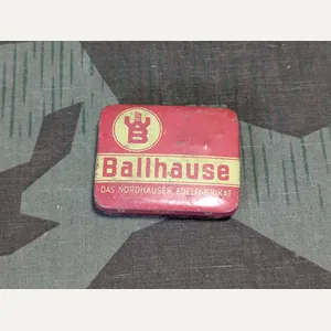 Ballhause Chewing Tobacco Tin Worn