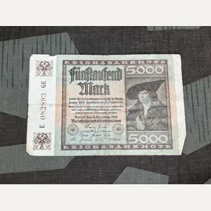 5000 Mark Banknote 1922