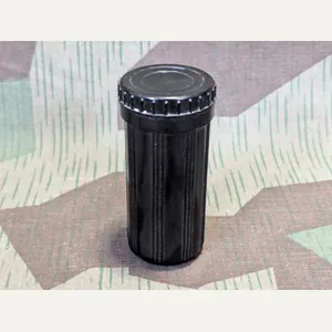 Black Bakelite Shaving Soap Container