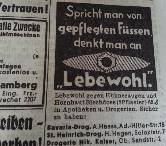 Lebewohl Hühneraugen Foot Bandage Tin — image 6