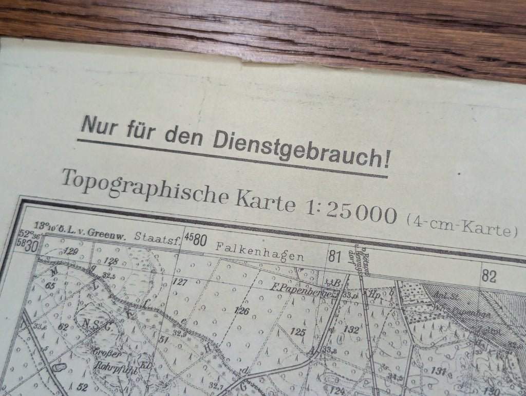 Late War Berlin Spandau Wehrmacht Map — image 4