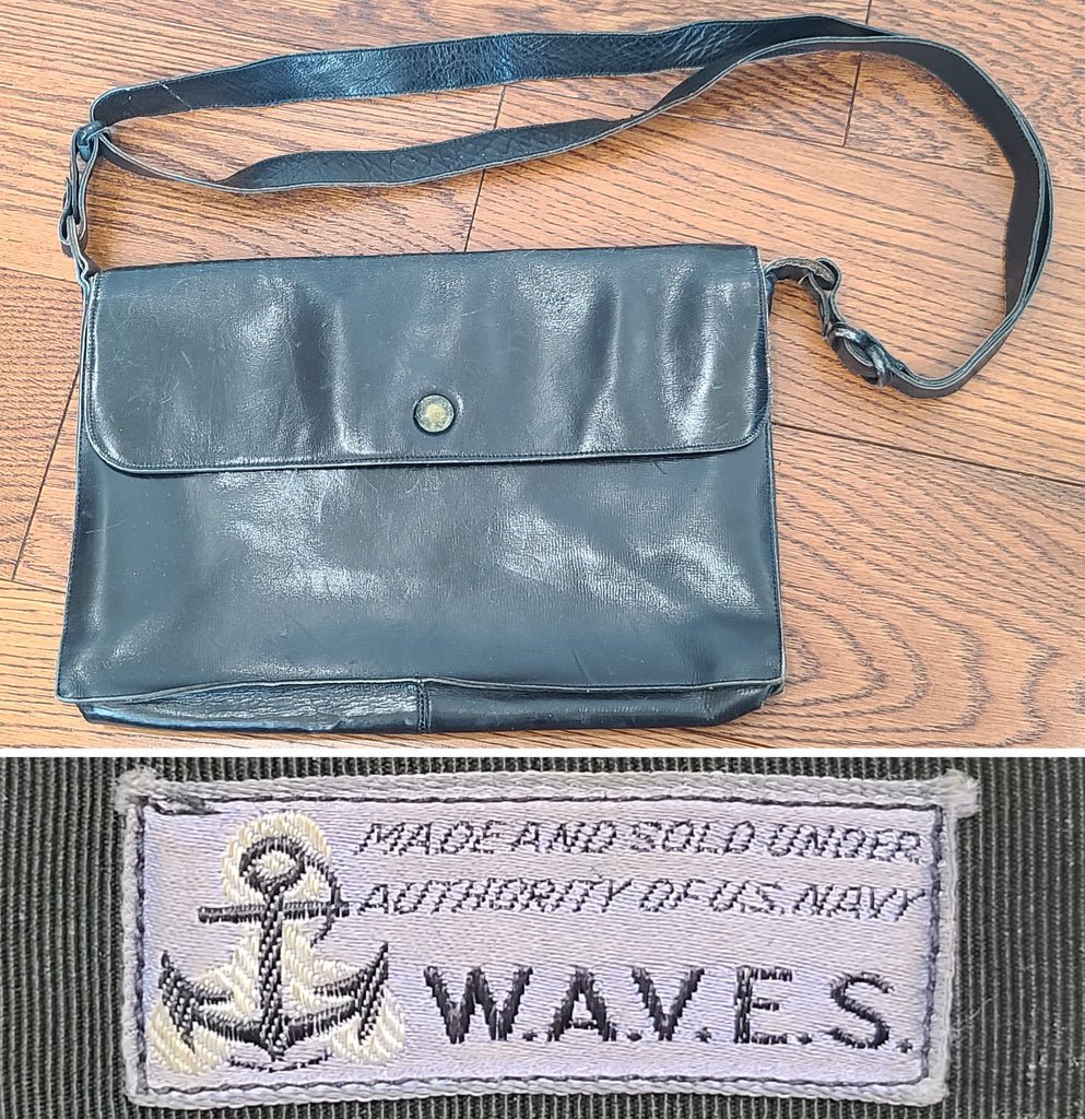 US Navy WAVES Leather Purse