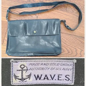 US Navy WAVES Leather Purse