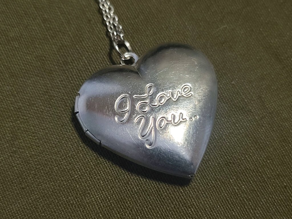 'I Love You' Heart Locket Necklace — image 2