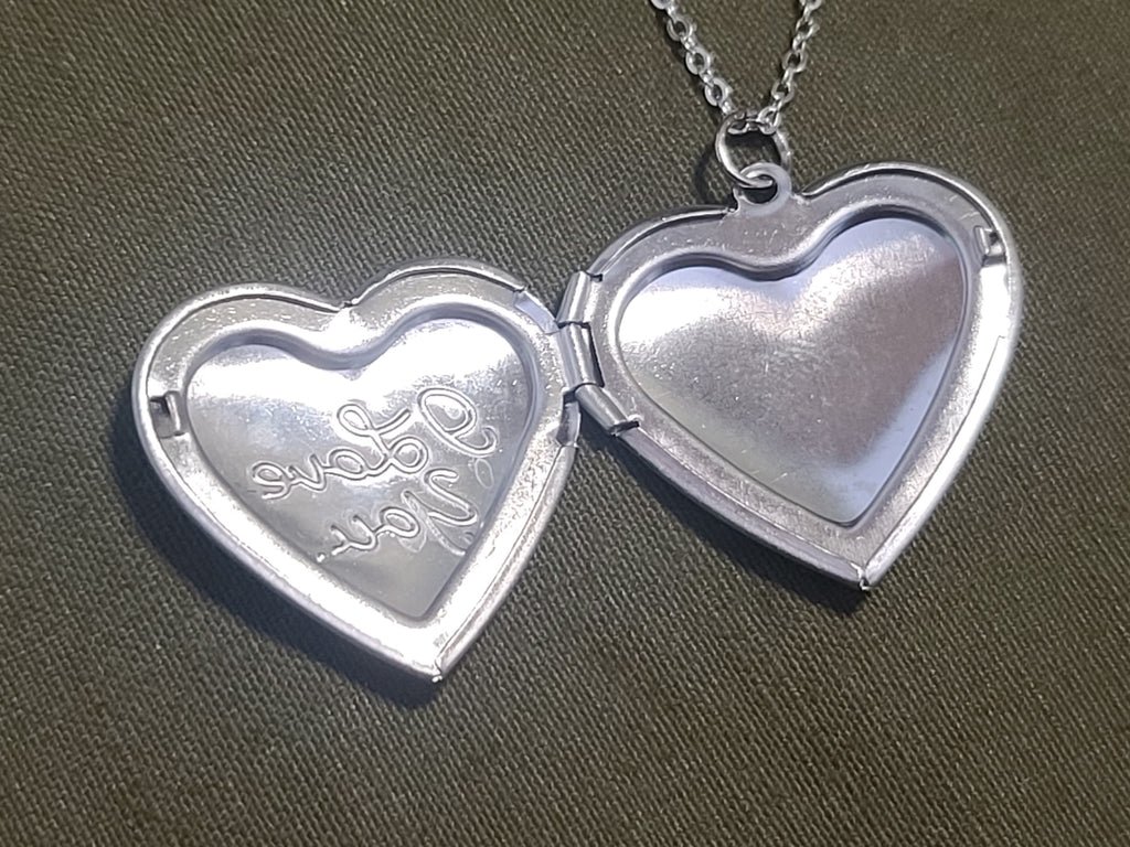 'I Love You' Heart Locket Necklace — image 4